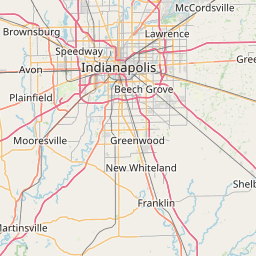 Hampton Inn Indianapolis Northeast/Castleton on the map